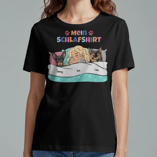 Mein offizielles Schlafshirt - Individuelles T-Shirt