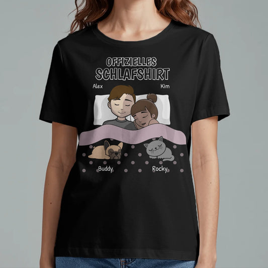 Kuschelzeit mit Fellnasen - Individuelles T-Shirt