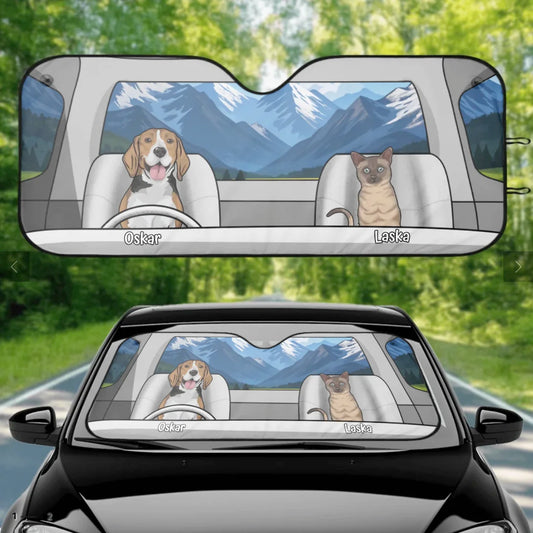 Fellige Fahrt - Individueller Autosonnenschutz