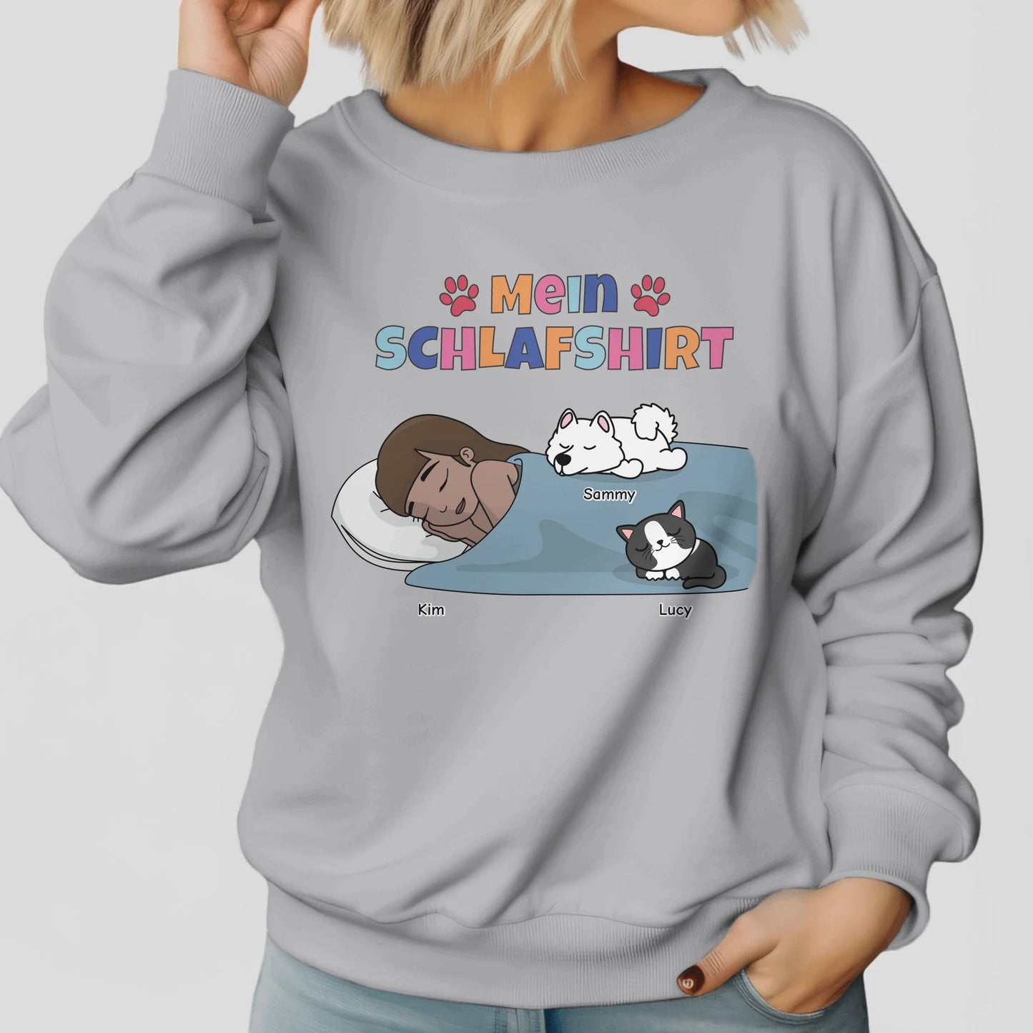 Mein Schlafshirt - Individuelles Sweatshirt