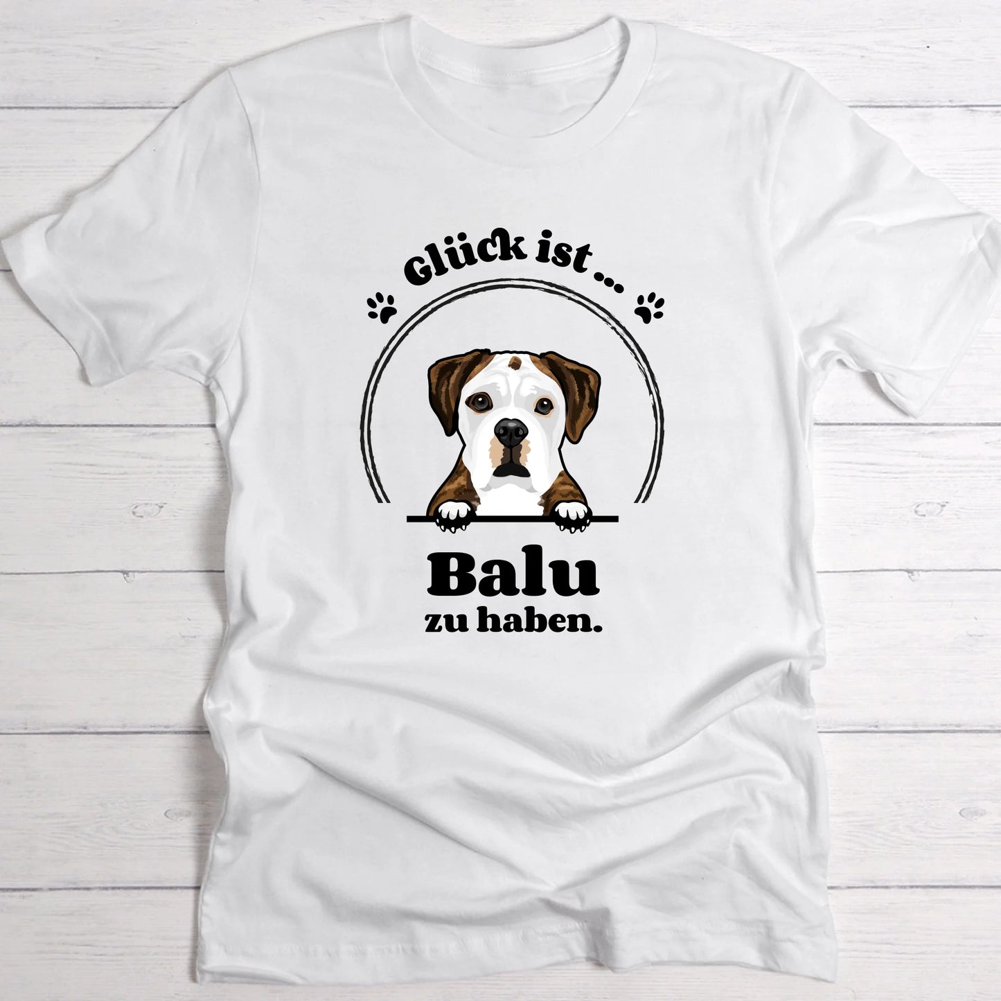 Glück ist ... - Individuelles T-Shirt
