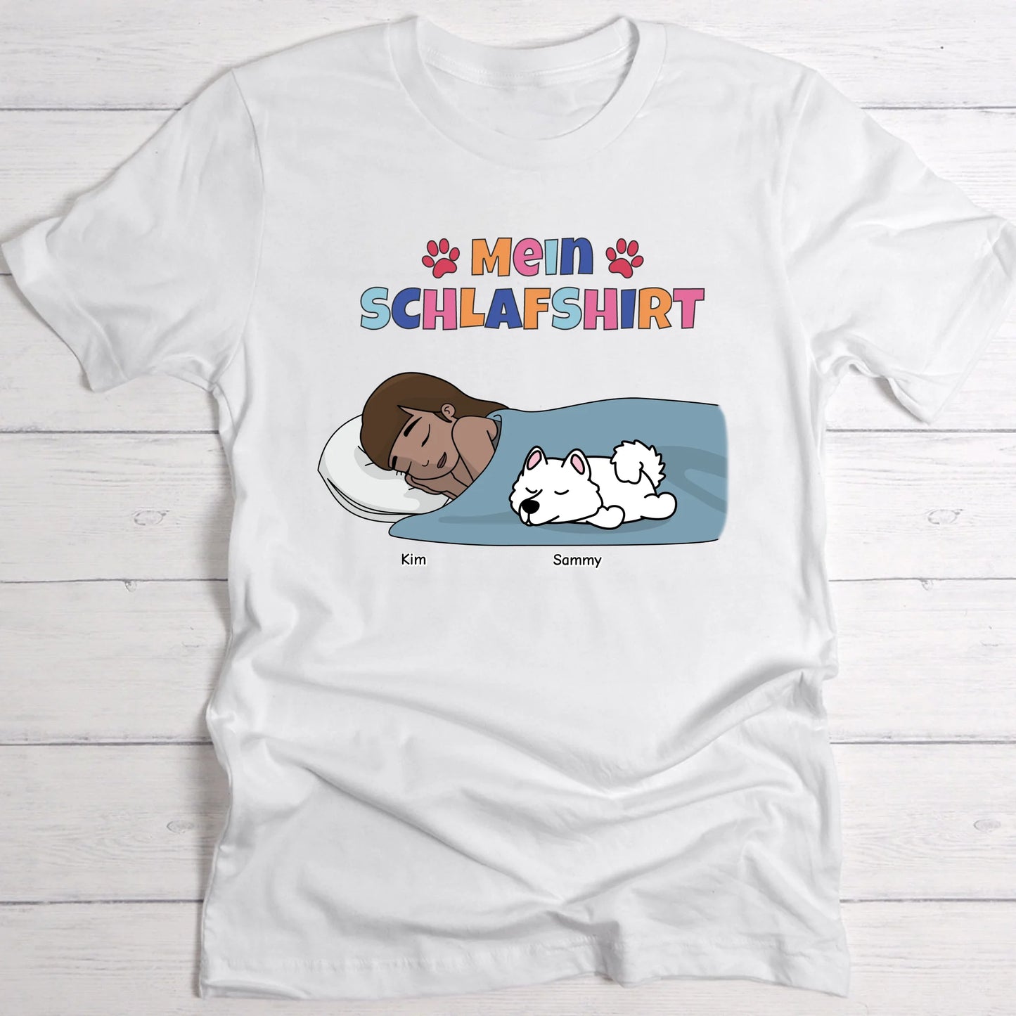 Mein Schlafshirt / Individuelles T-Shirt