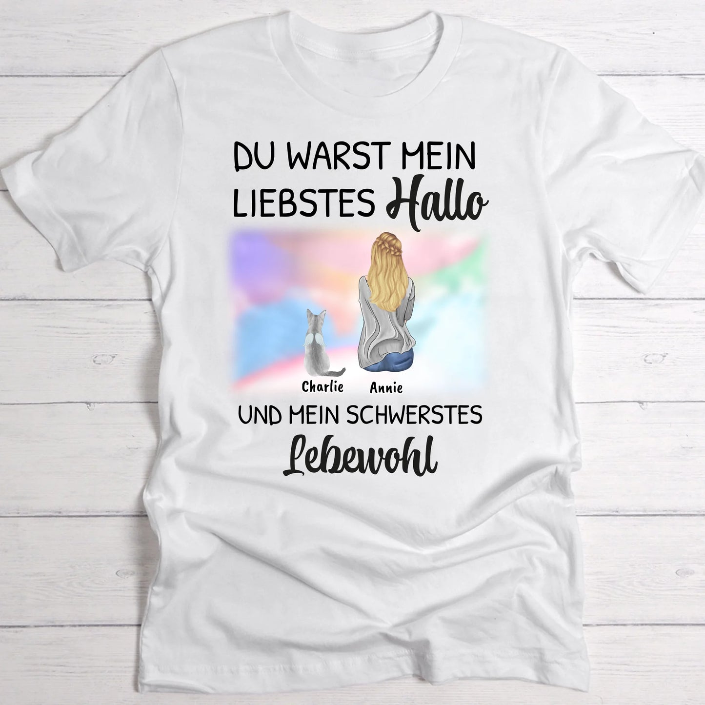 Mein liebstes Hallo - Individuelles T-Shirt