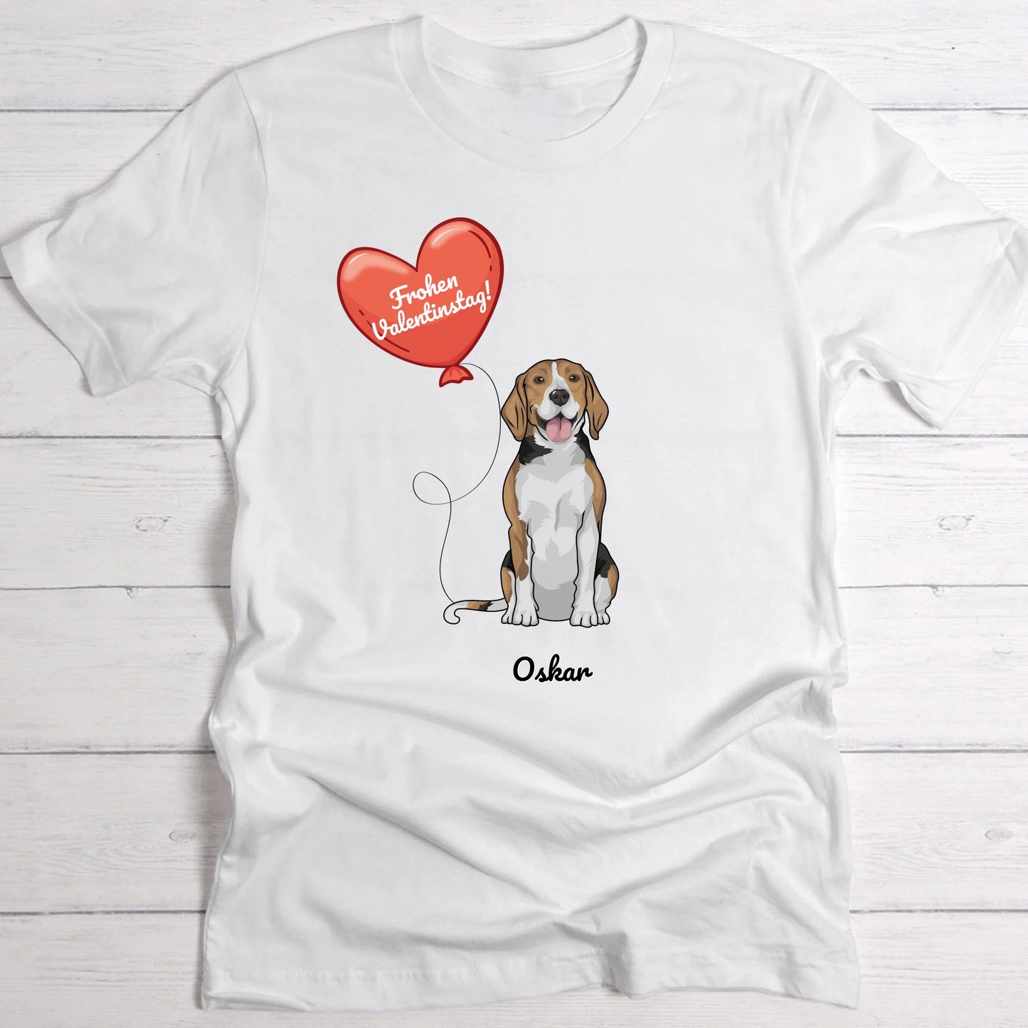 Hundeliebe - Individuelles T-Shirt