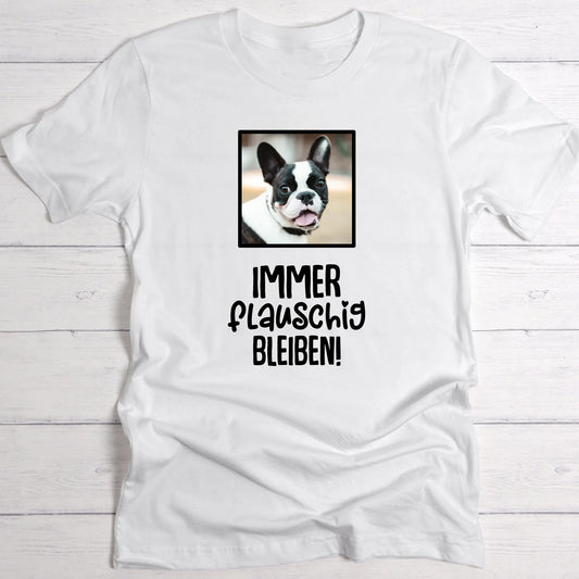Foto mit Spruch - Individuelles T-Shirt