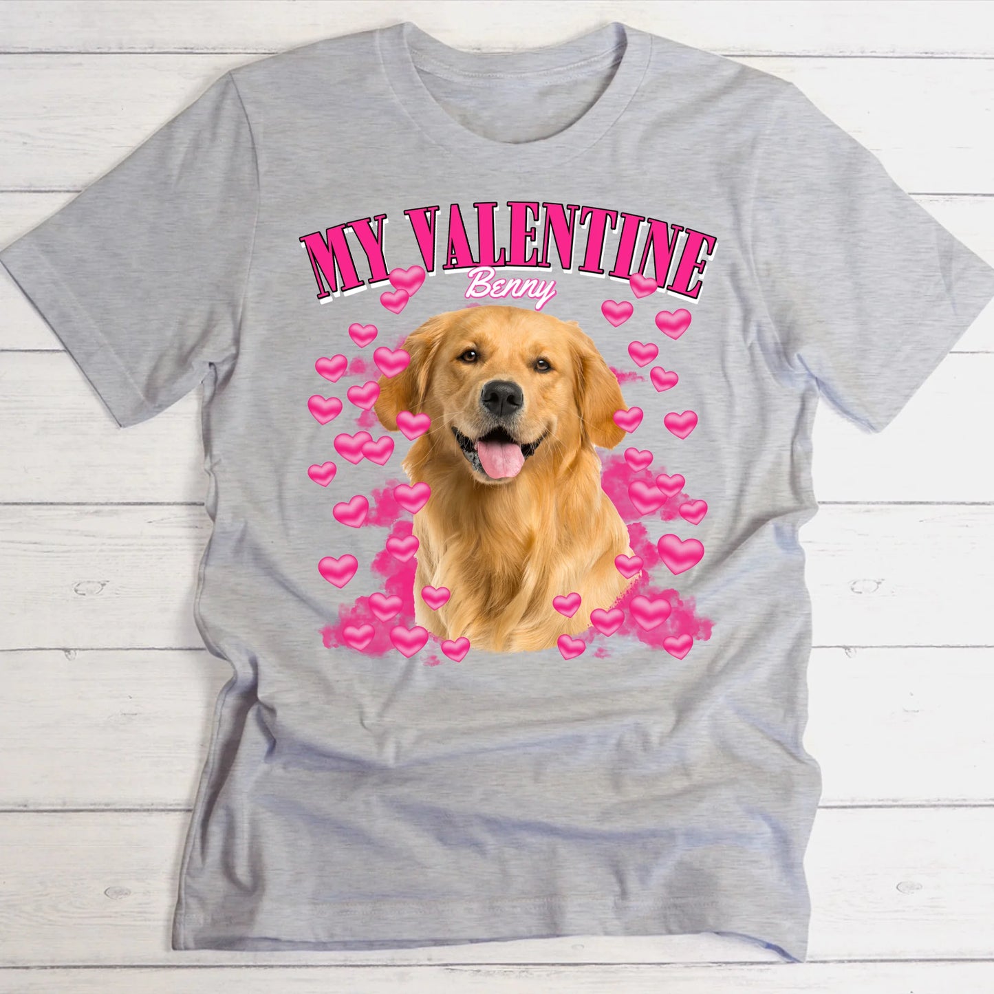 90s Love - Individuelles T-Shirt