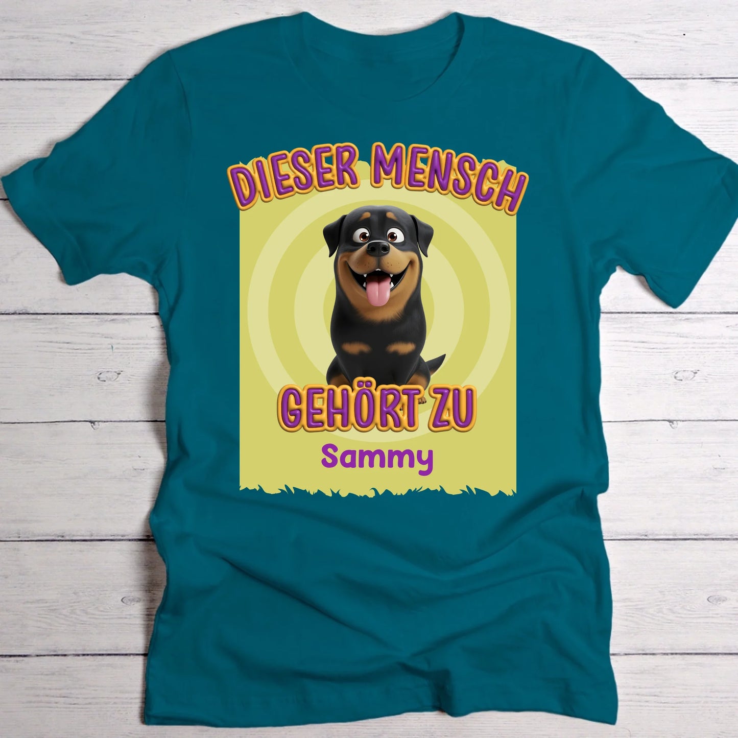 Dieser Mensch gehört mir - Individuelles T-Shirt