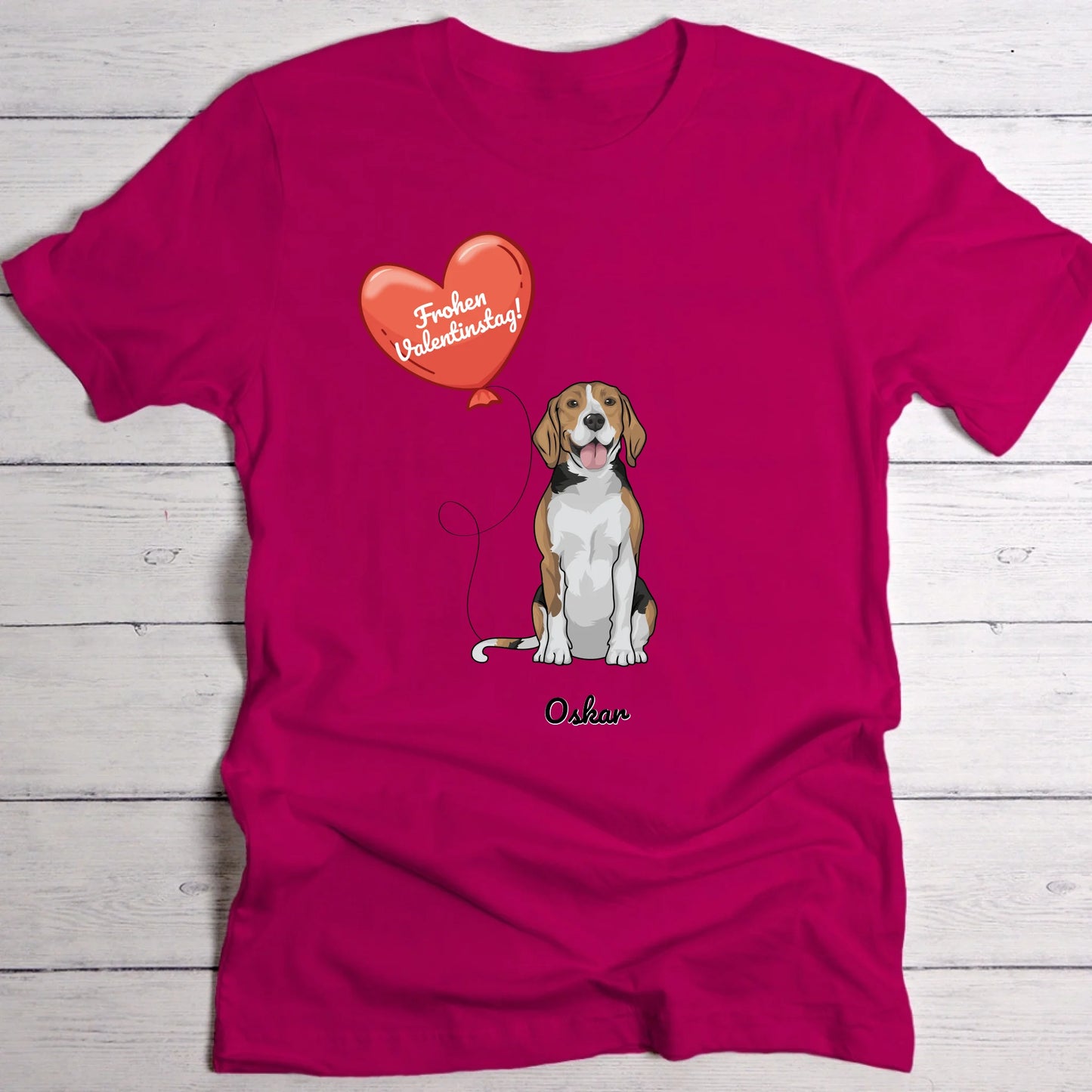 Hundeliebe - Individuelles T-Shirt