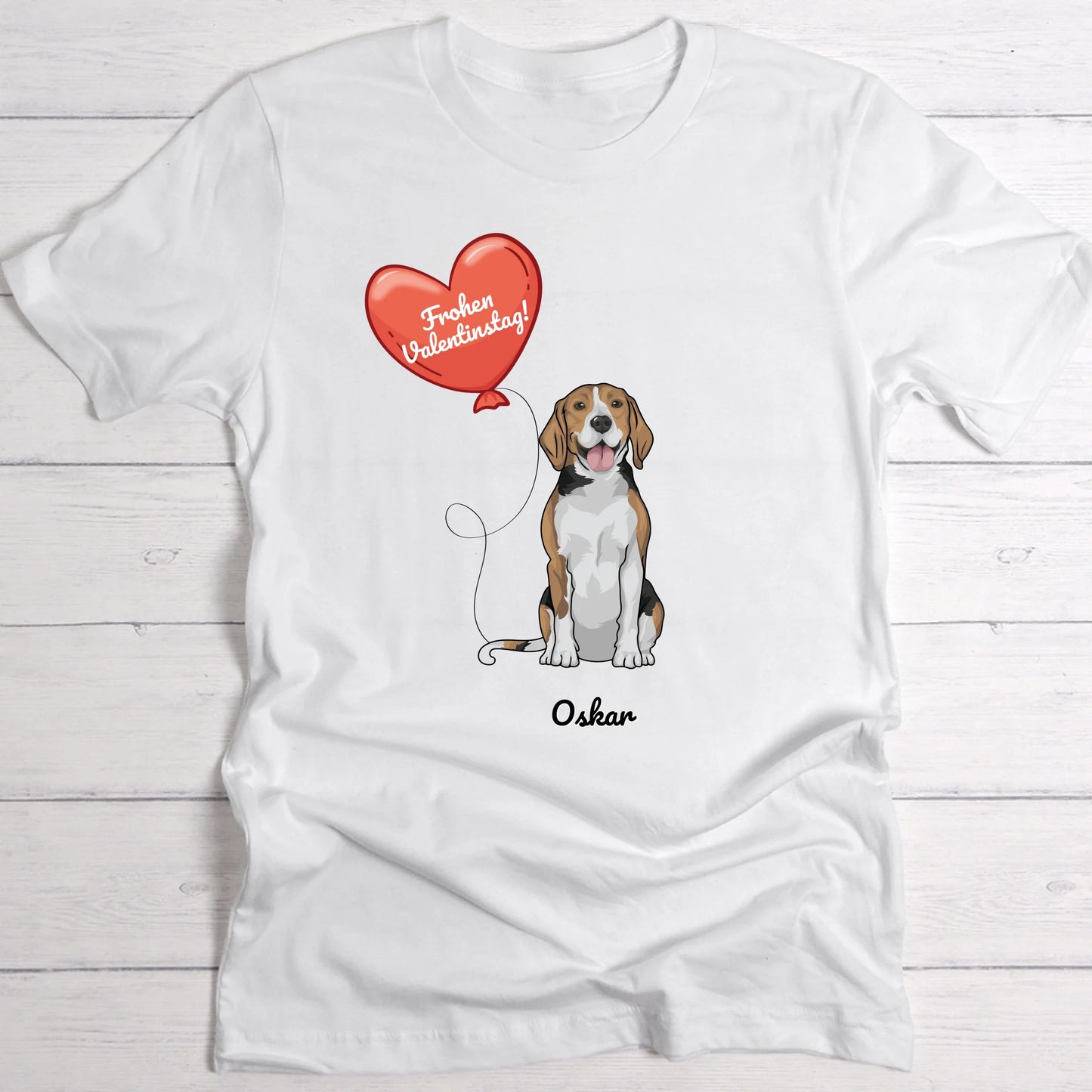 Hundeliebe - Individuelles T-Shirt