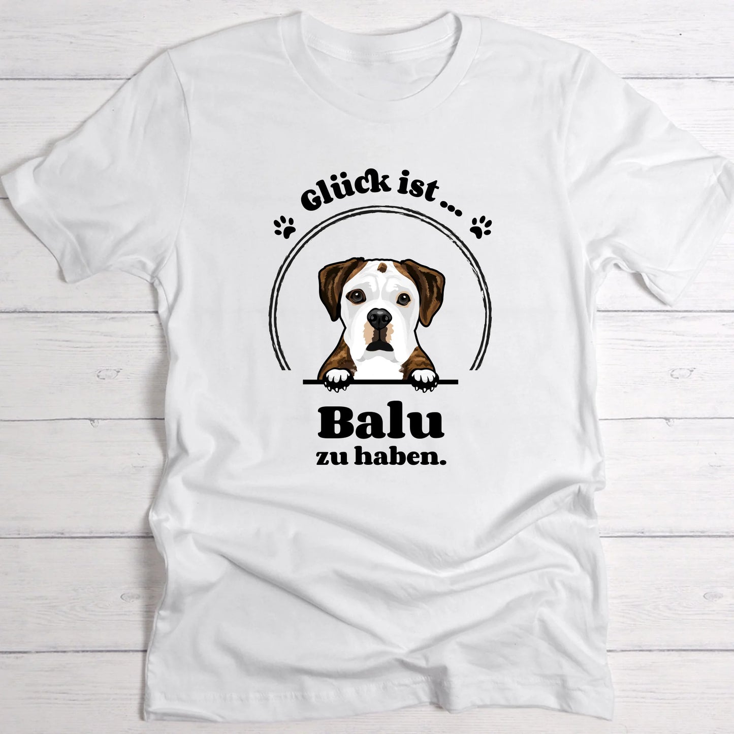 Glück ist ... - Individuelles T-Shirt