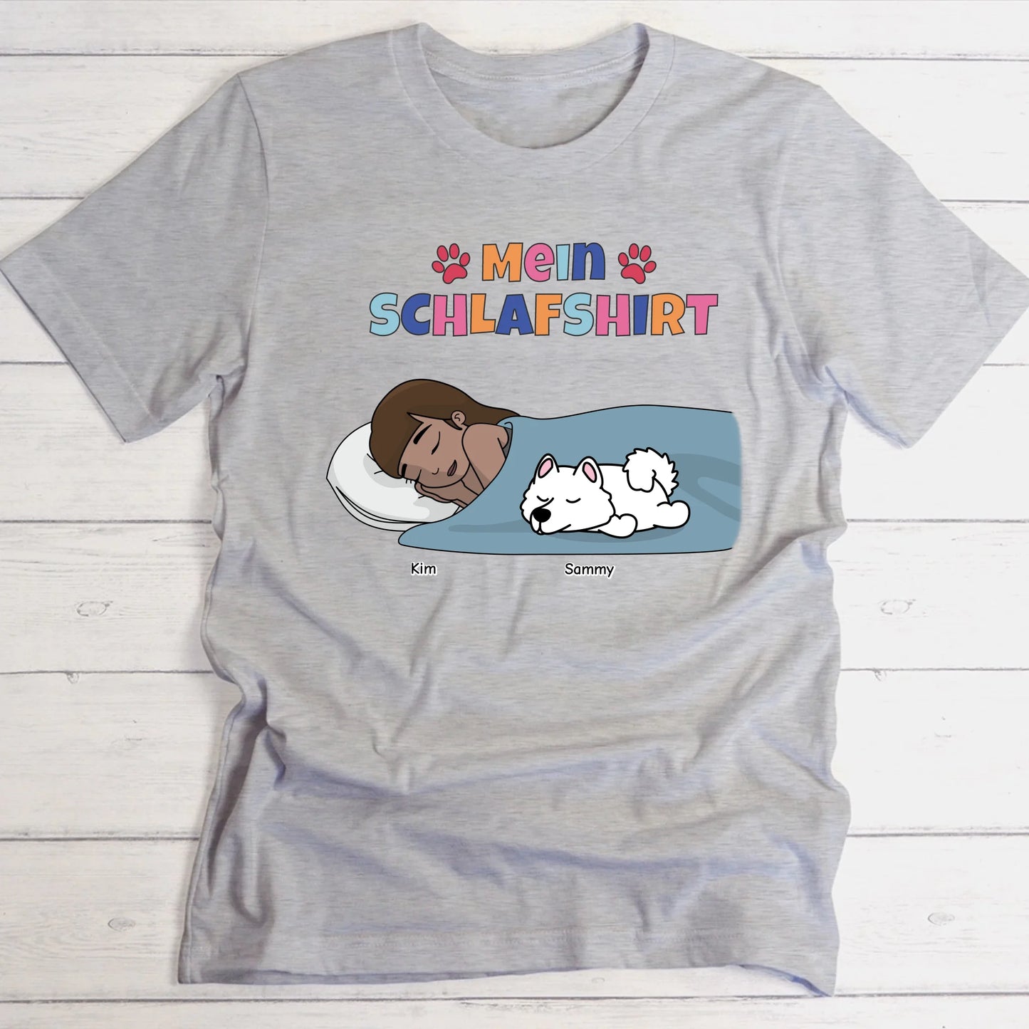 Mein Schlafshirt - Individuelles T-Shirt