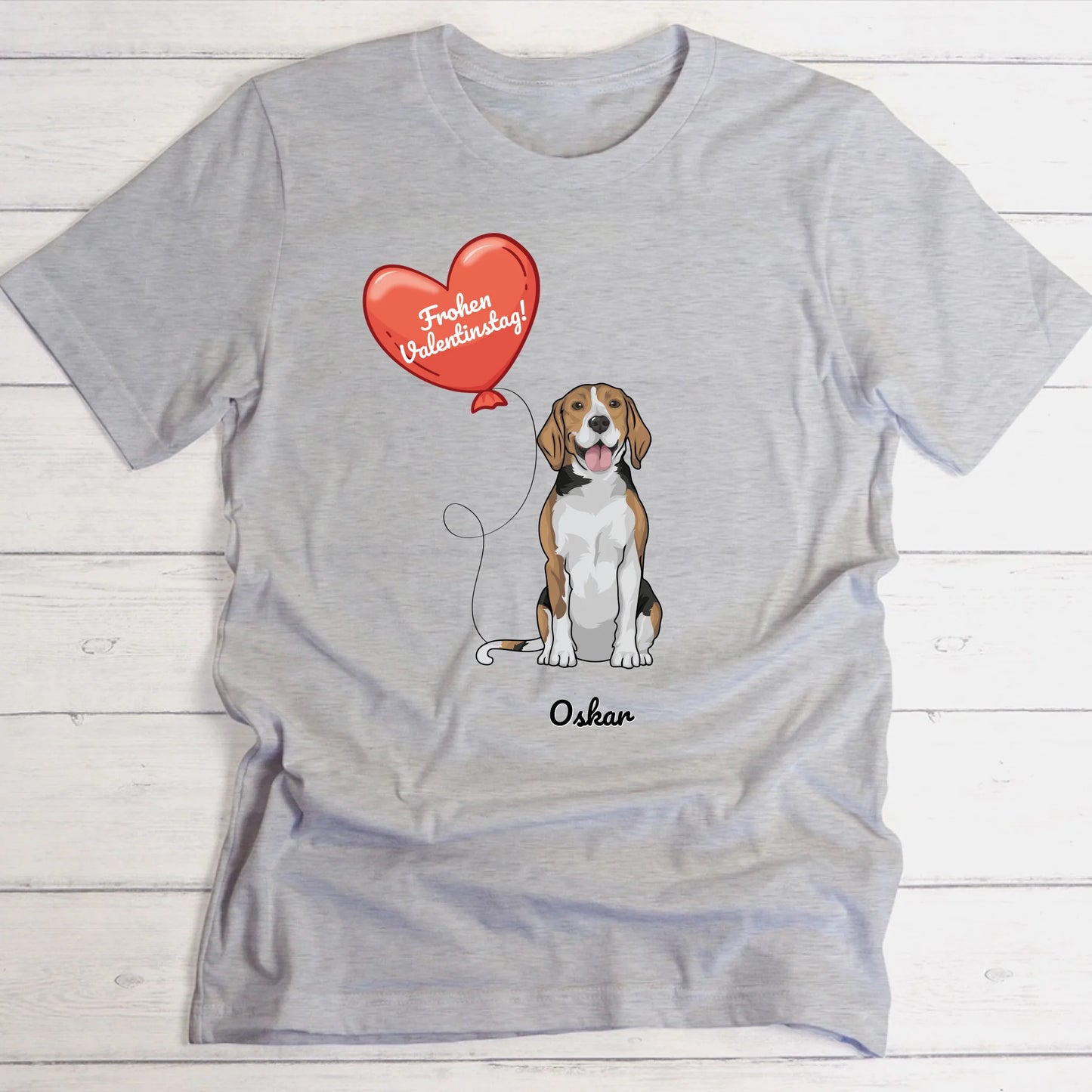 Hundeliebe - Individuelles T-Shirt
