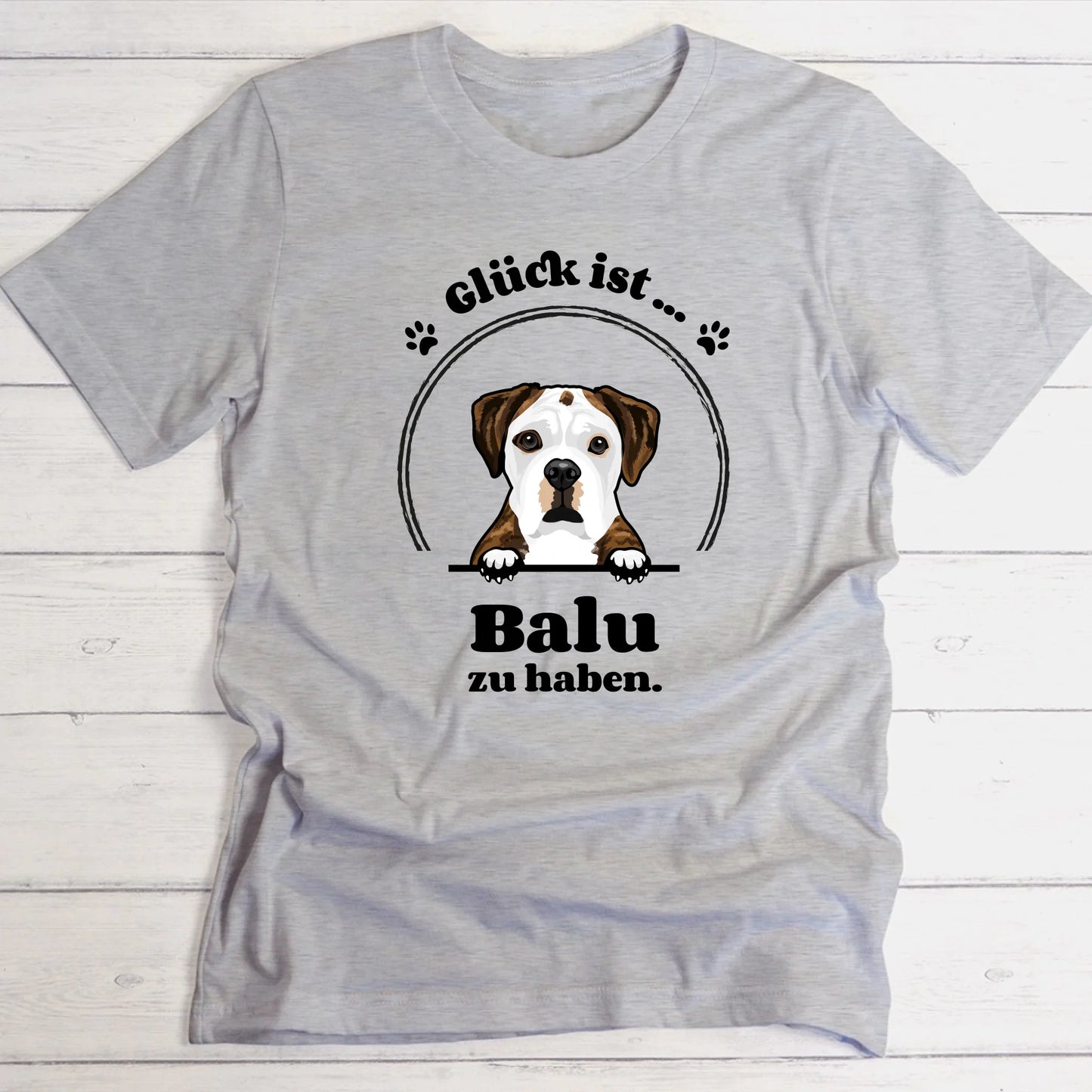 Glück ist ... - Individuelles T-Shirt