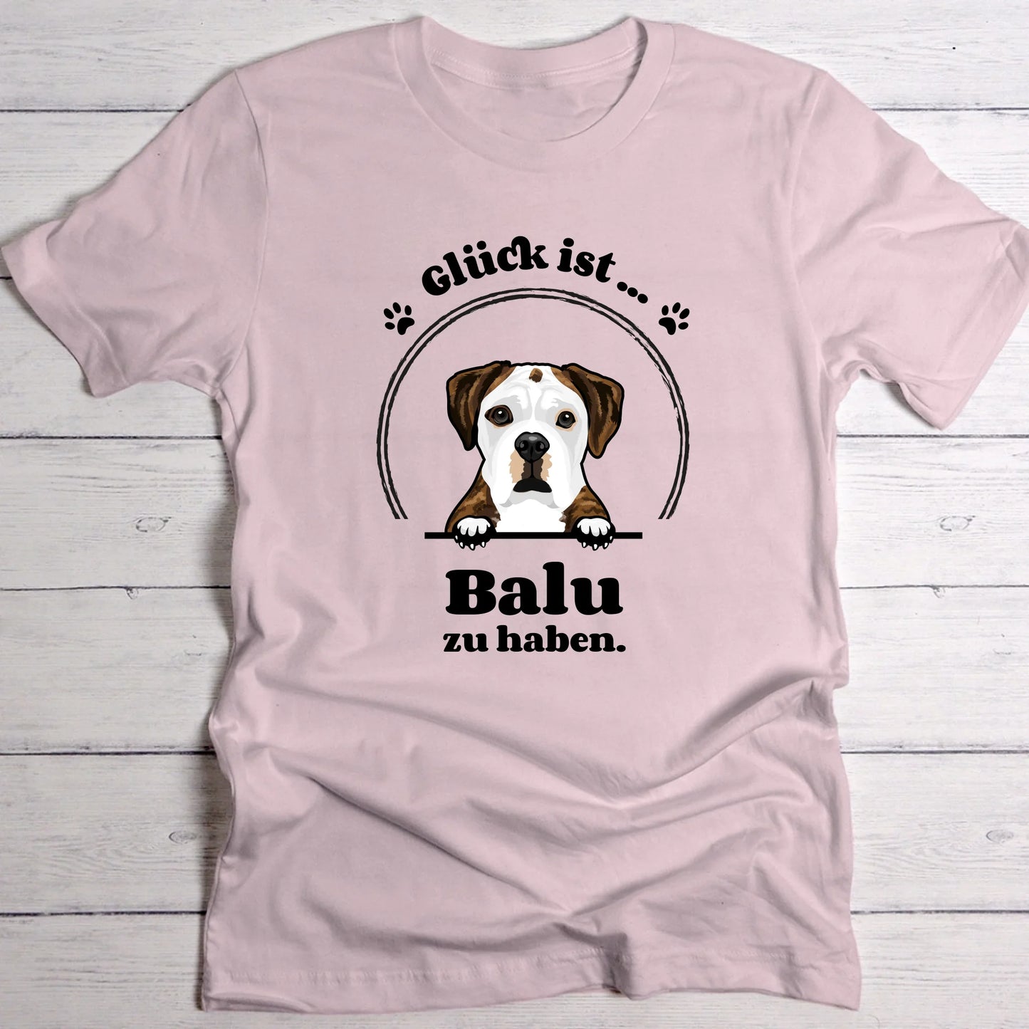 Glück ist ... - Individuelles T-Shirt
