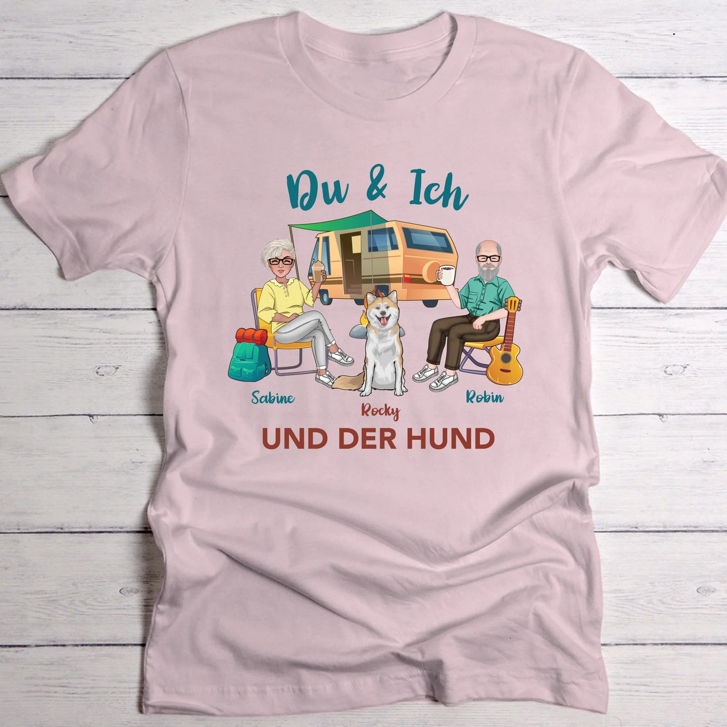 Du, Ich und die Hunde - Individuelles T-Shirt