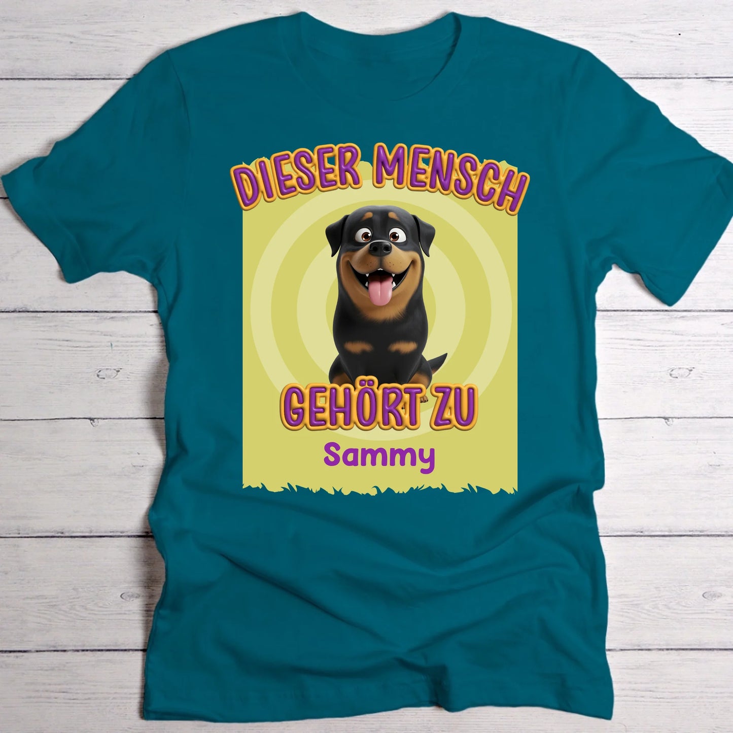 Dieser Mensch gehört mir - Individuelles T-Shirt