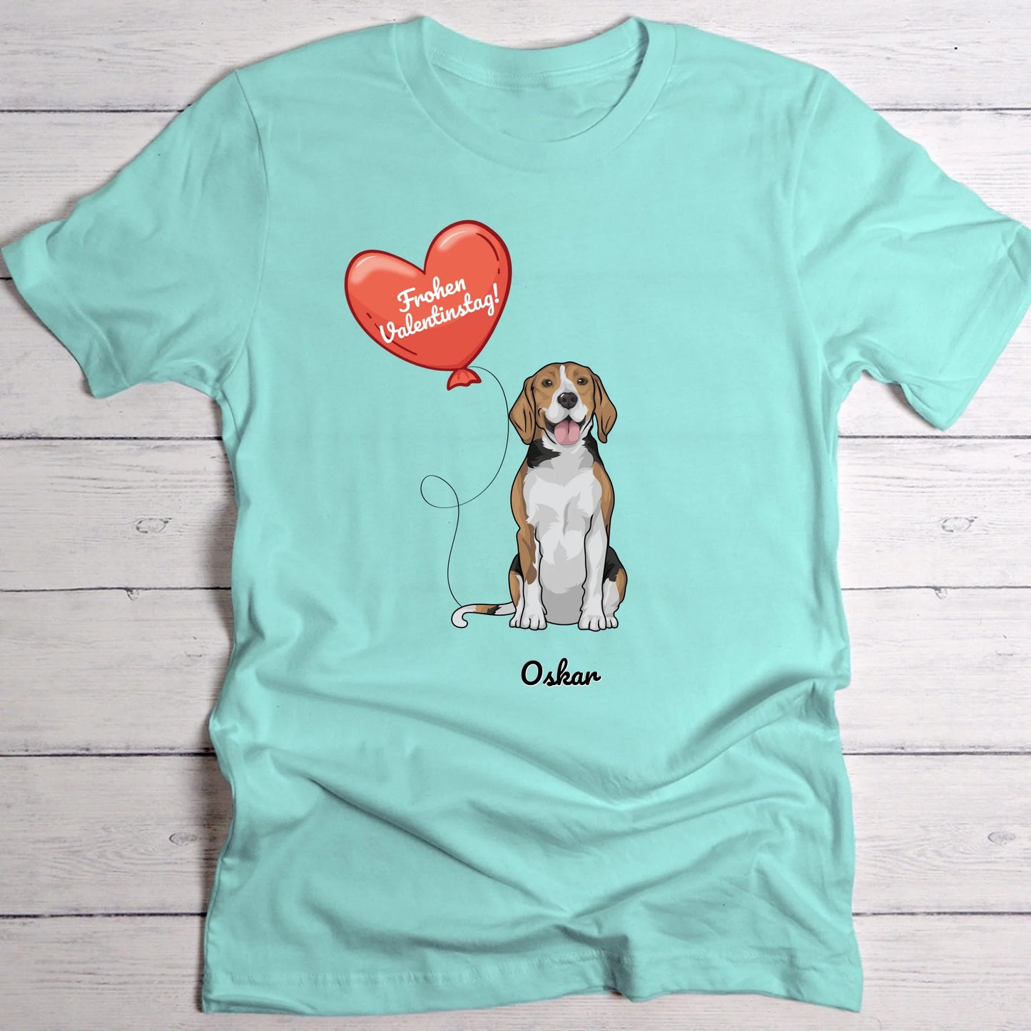 Hundeliebe - Individuelles T-Shirt