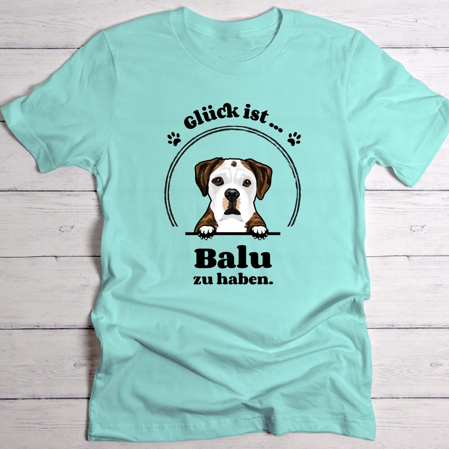 Glück ist ... - Individuelles T-Shirt