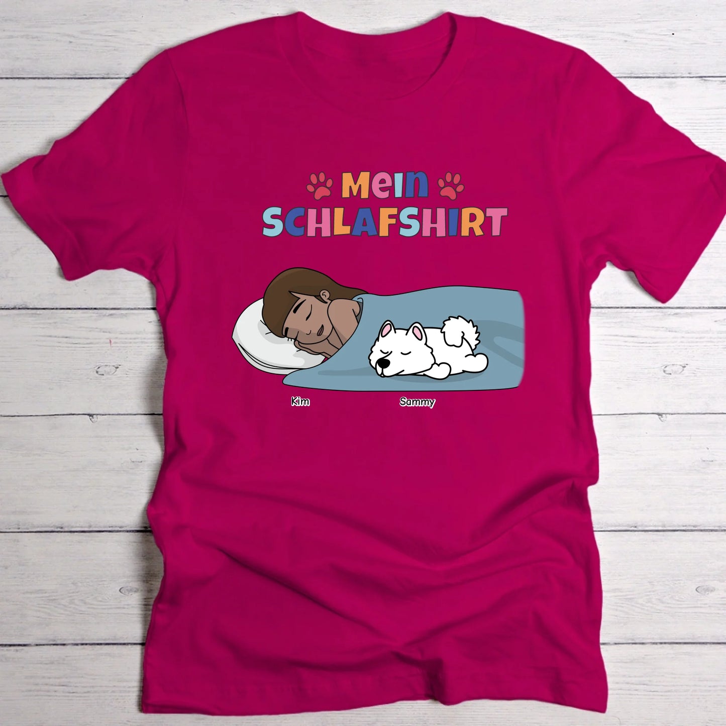 Mein Schlafshirt / Individuelles T-Shirt