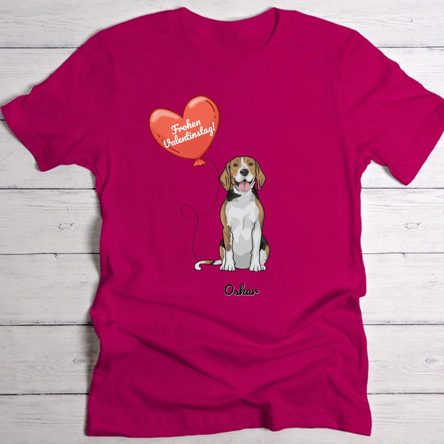 Hundeliebe - Individuelles T-Shirt