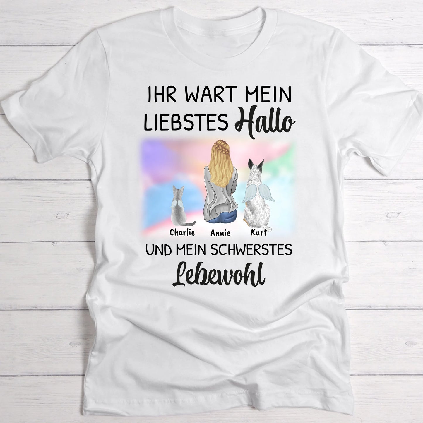 Mein liebstes Hallo - Individuelles T-Shirt