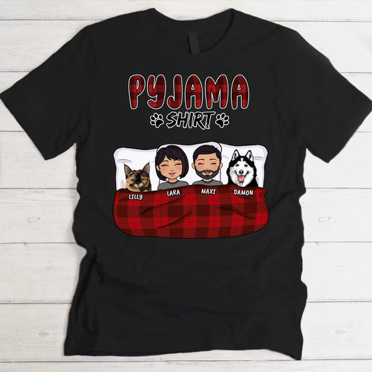 Mein Pyjama Shirt (Paar) - Individuelles T-Shirt