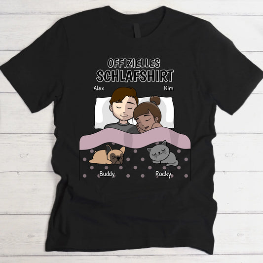 Kuschelzeit mit Fellnasen - Individuelles T-Shirt