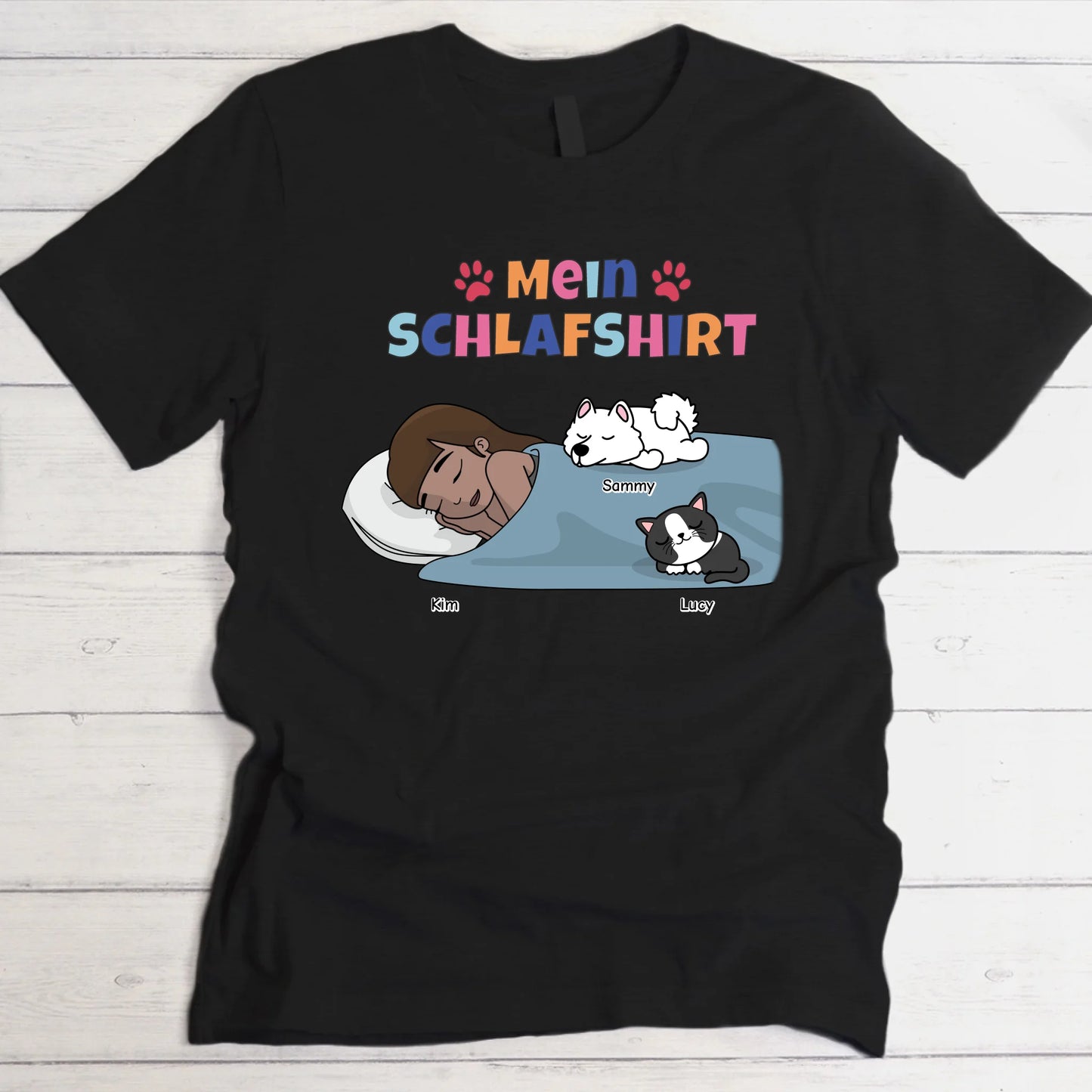 Mein Schlafshirt / Individuelles T-Shirt