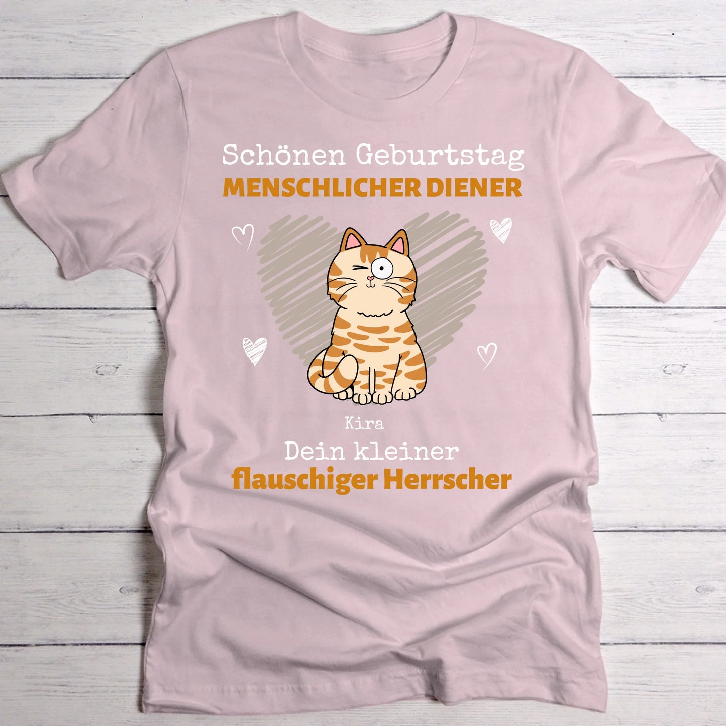 Flauschige Herrscher - Individuelles T-Shirt