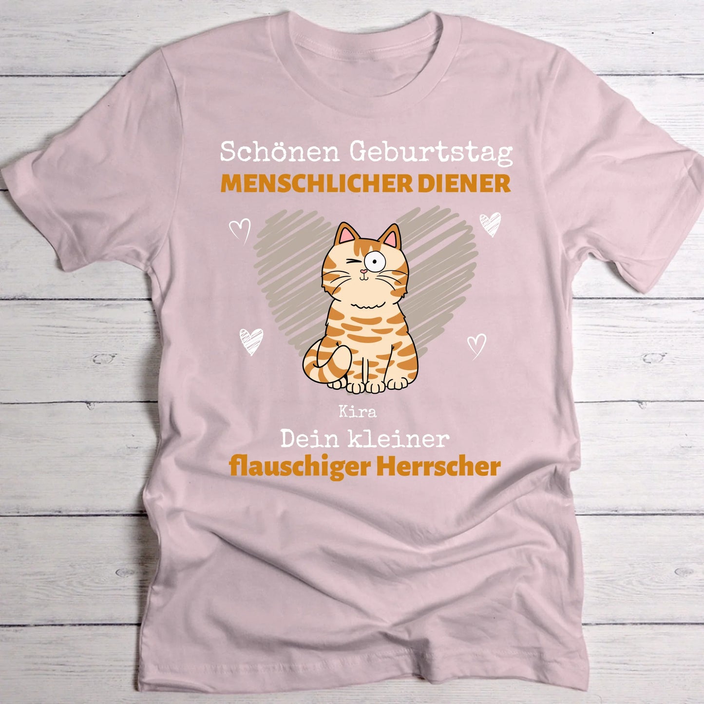 Flauschige Herrscher - Individuelles T-Shirt