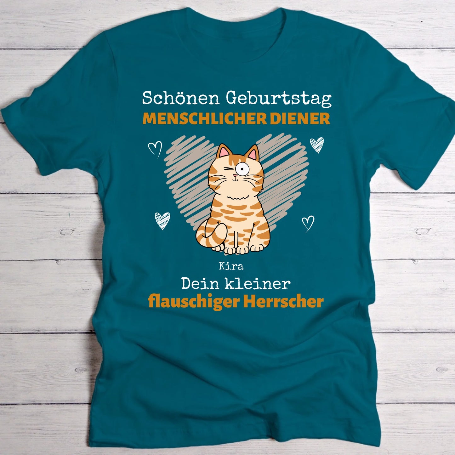 Flauschige Herrscher - Individuelles T-Shirt
