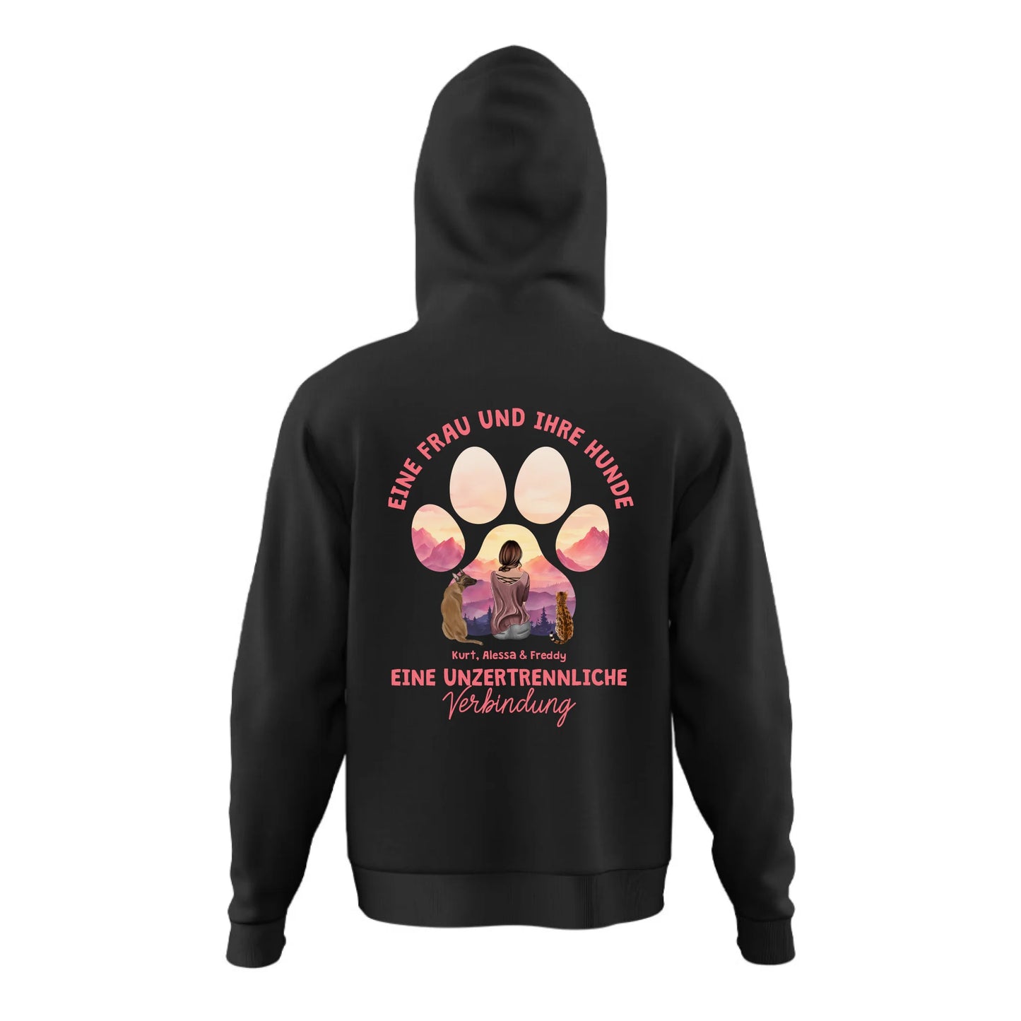 Unzertrennliche Verbindung - Individueller Hoodie