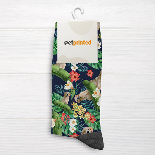 Tropisches Haustier - Individuelle Socken