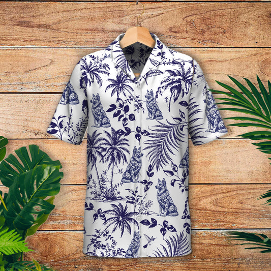 Toile de Jouy - Individuelles Hawaiihemd
