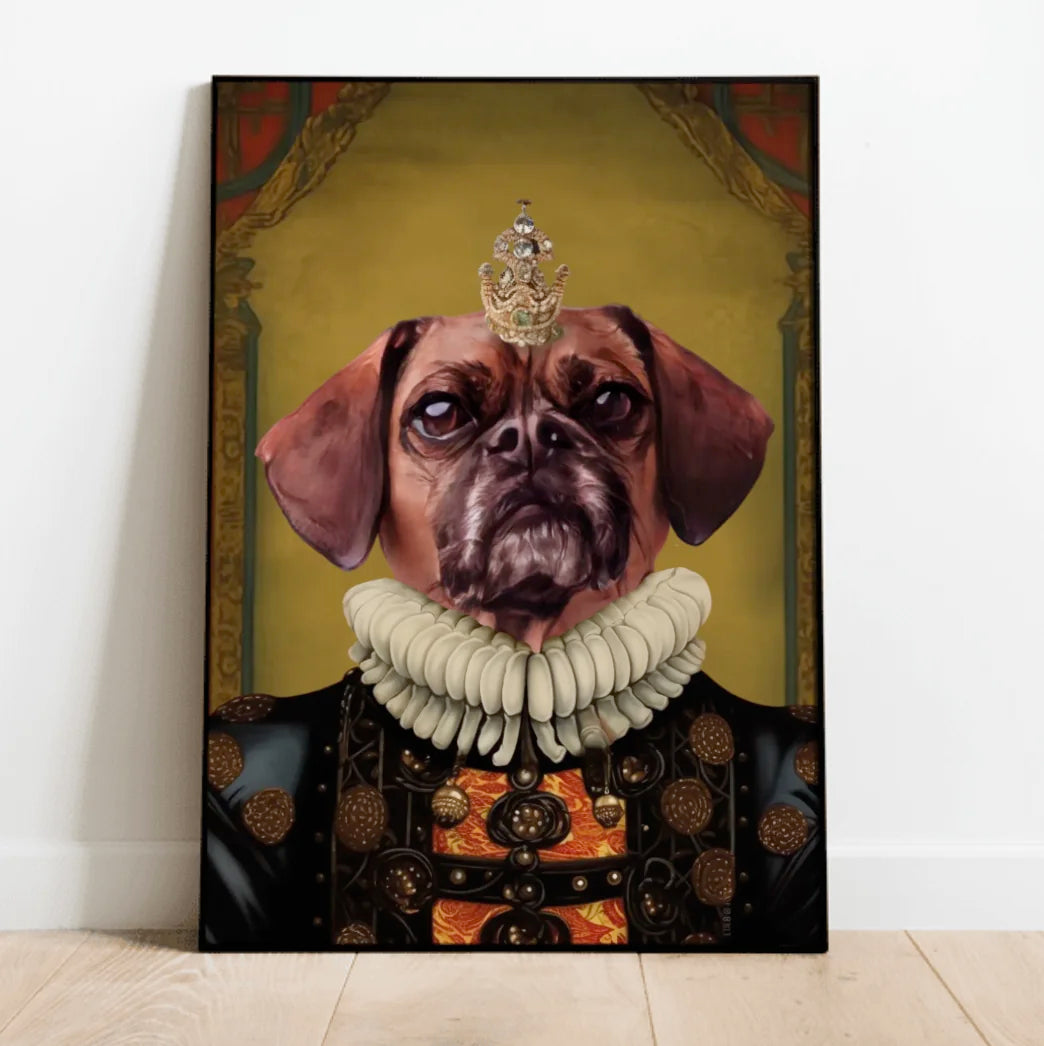 Königliches Haustier - Individuelles Poster