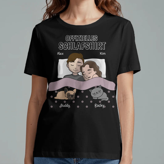 Kuschelzeit mit Fellnasen - Individuelles T-Shirt