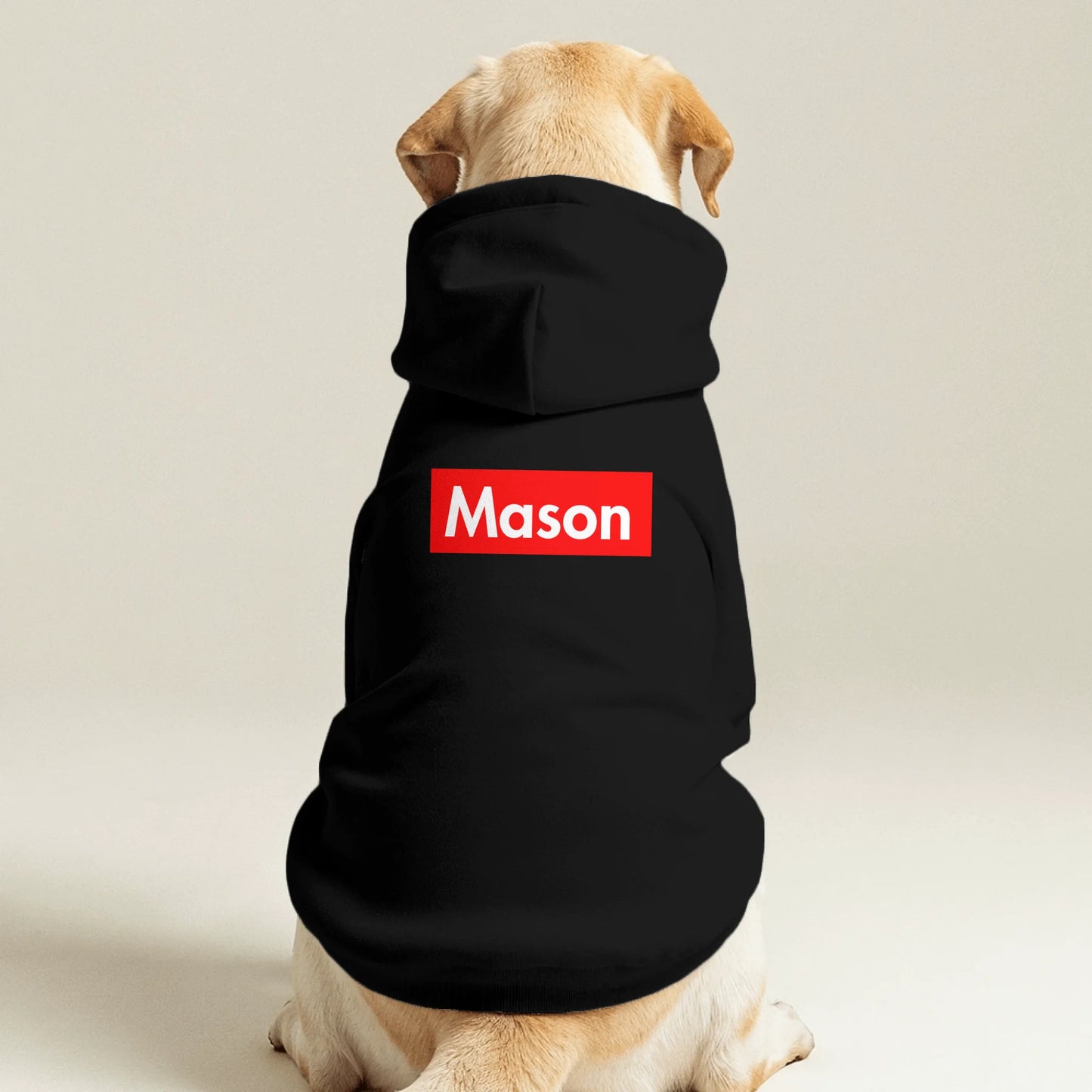 Pet Hoodie Back