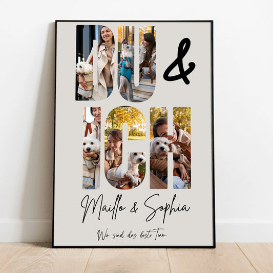 Du & Ich - Individuelles Poster