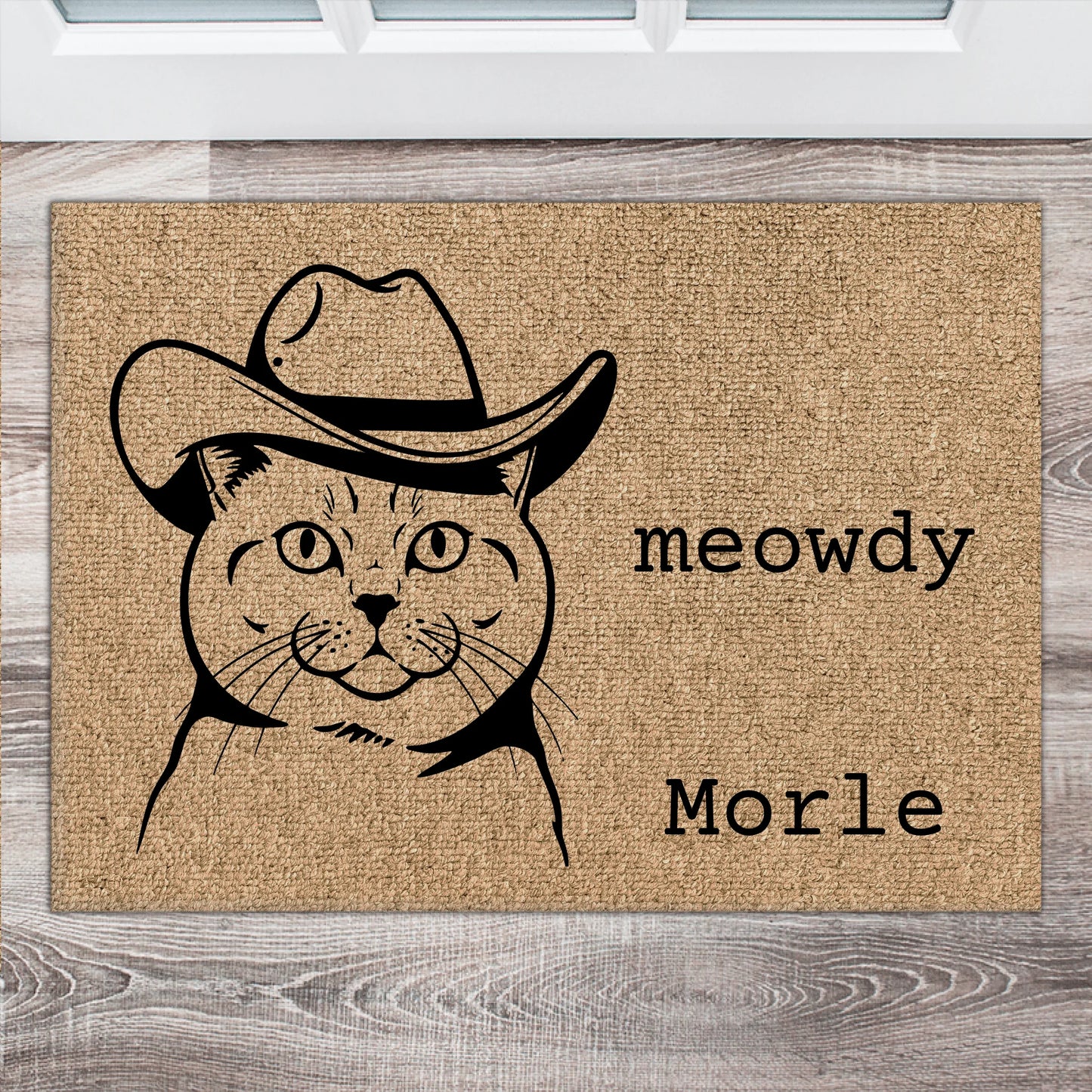 Meowdy - Individuelle Fußmatte