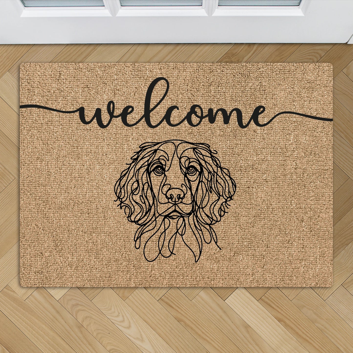 Welcome Lineart - Individuelle Fußmatte