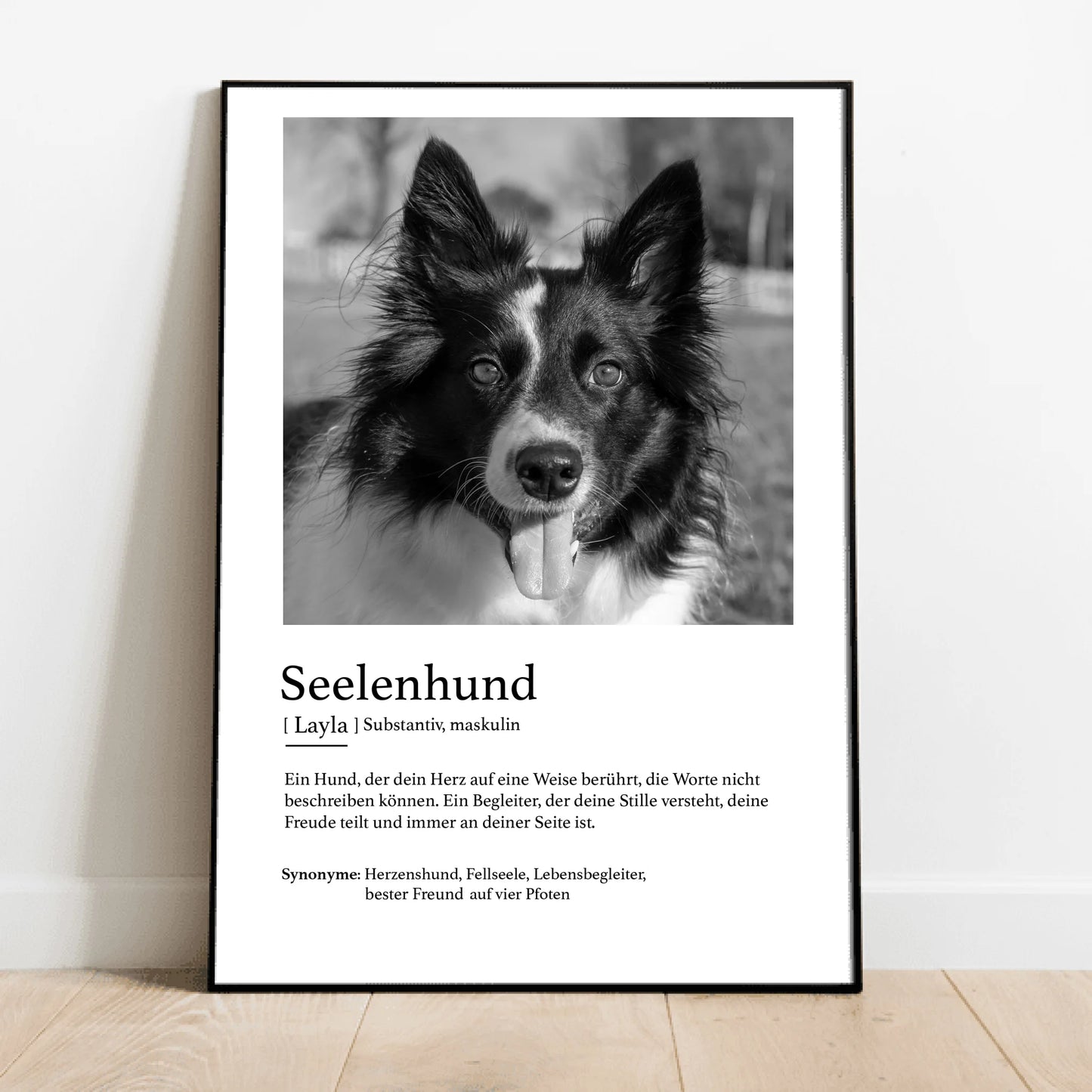 Definition Seelentier - Individuelles Poster