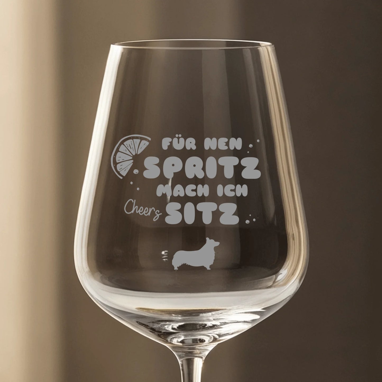 Für nen Spritz mach ich alles  - Individuelles Cocktailglas