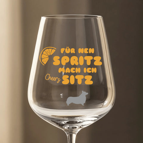Für nen Spritz mach ich alles  - Individuelles Cocktailglas - Featured Image