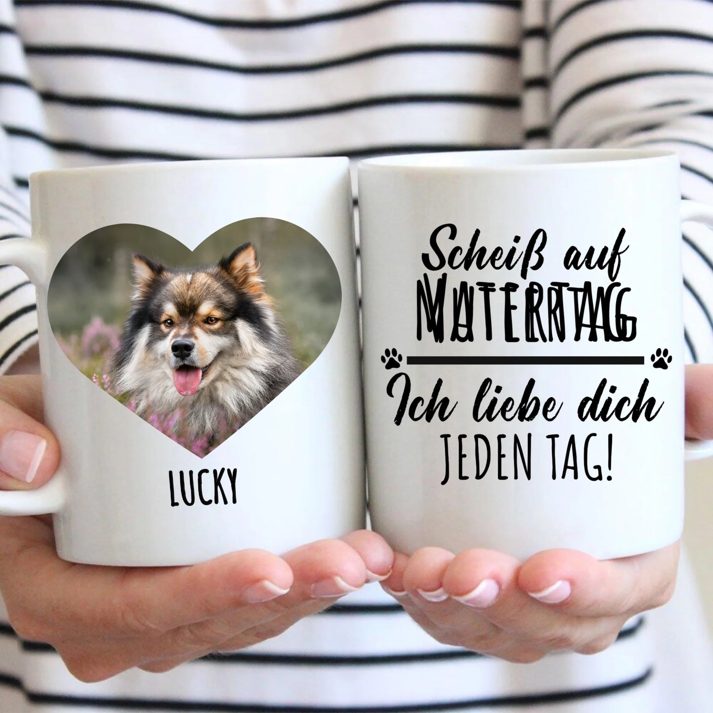 Jeden Tag - Individuelle Tasse