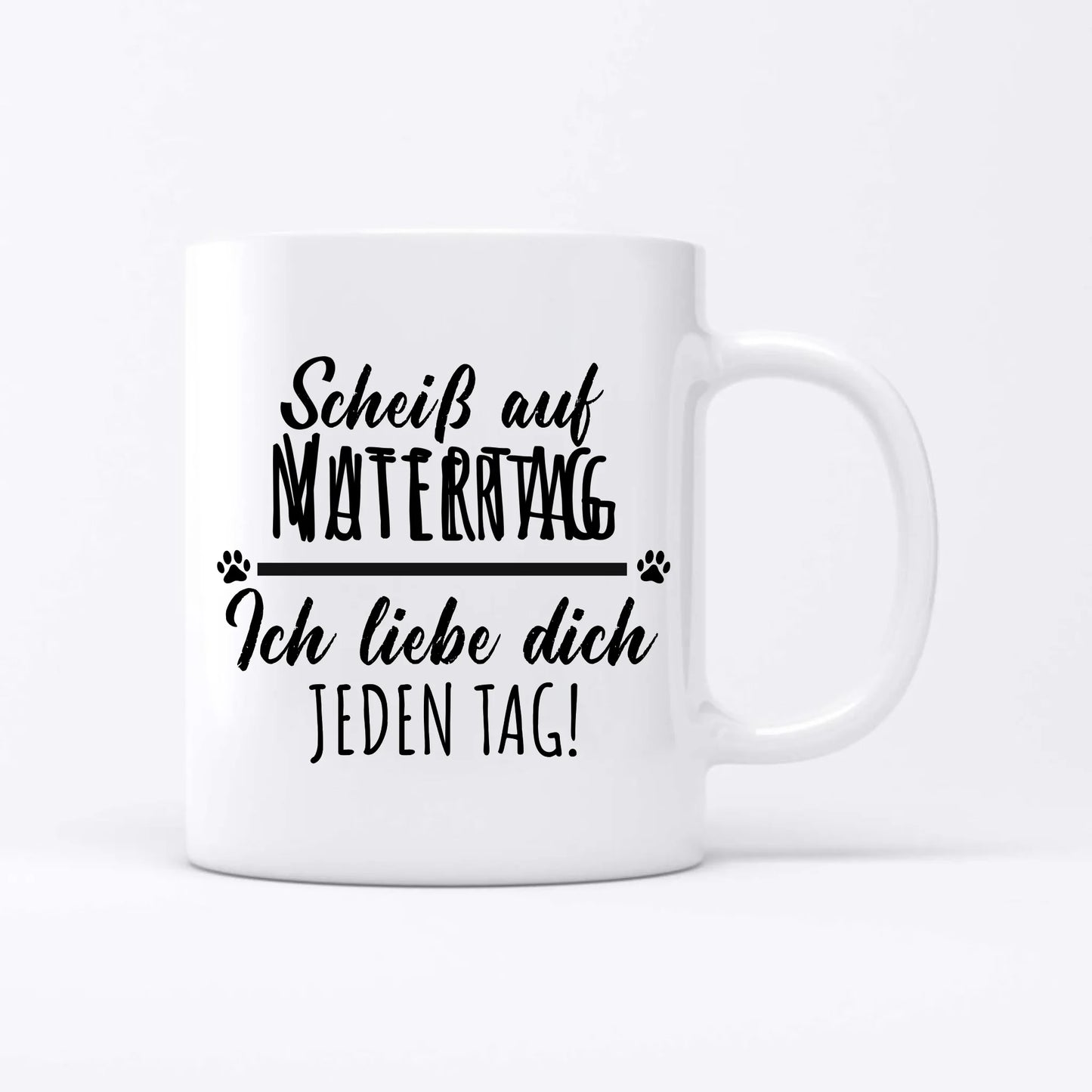 Jeden Tag - Individuelle Tasse