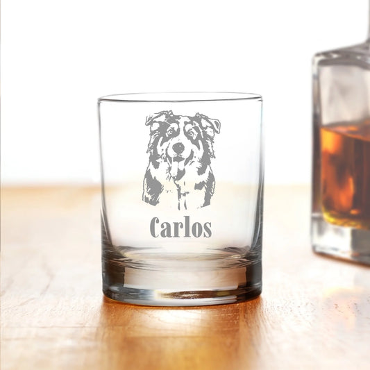 Portraitzeichnung - Individuelles Whiskyglas