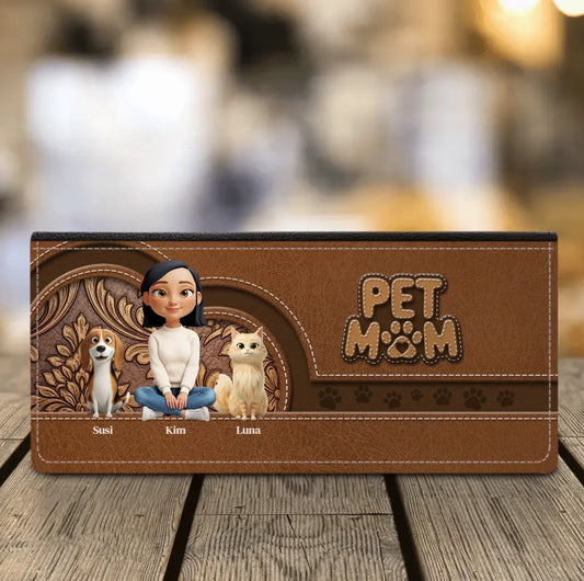 Pet Mom - Individuelles Portemonnaie