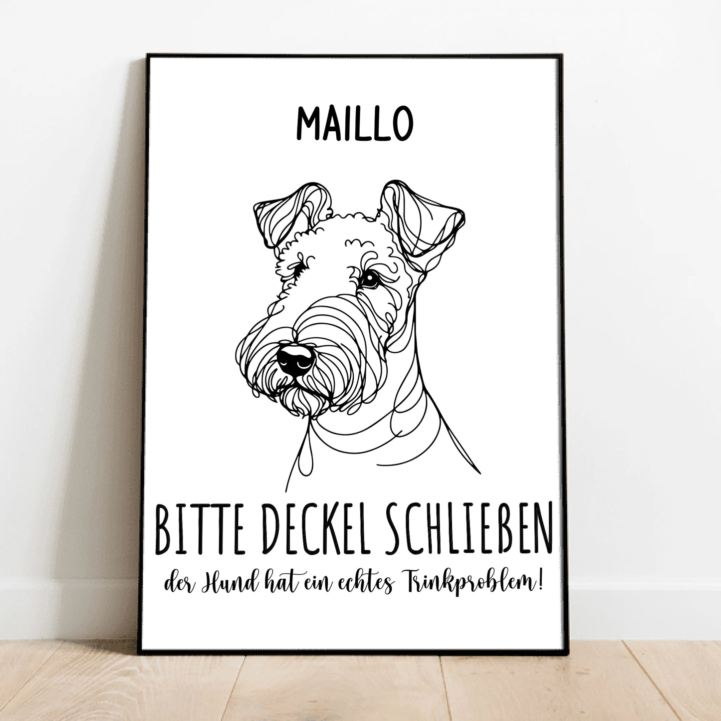 Trinkproblem - Individuelles Poster