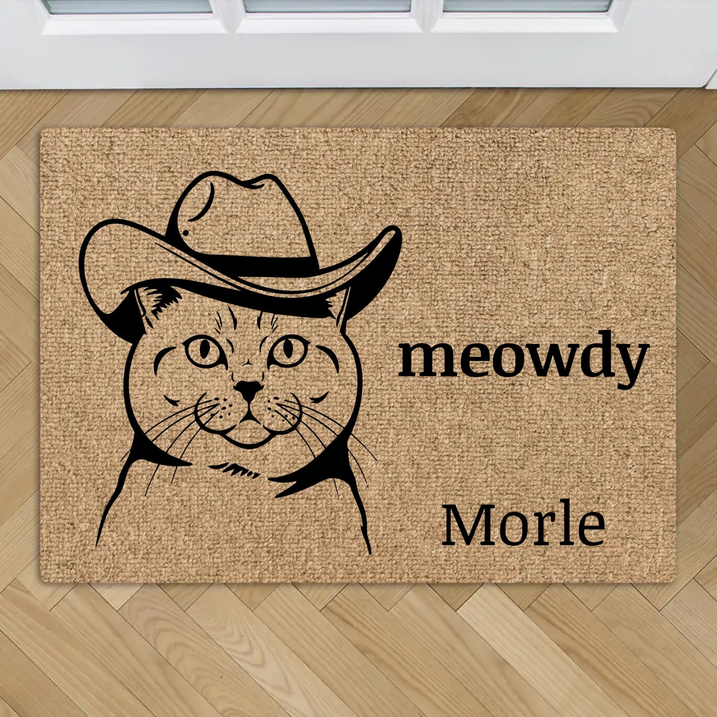 Meowdy - Individuelle Fußmatte
