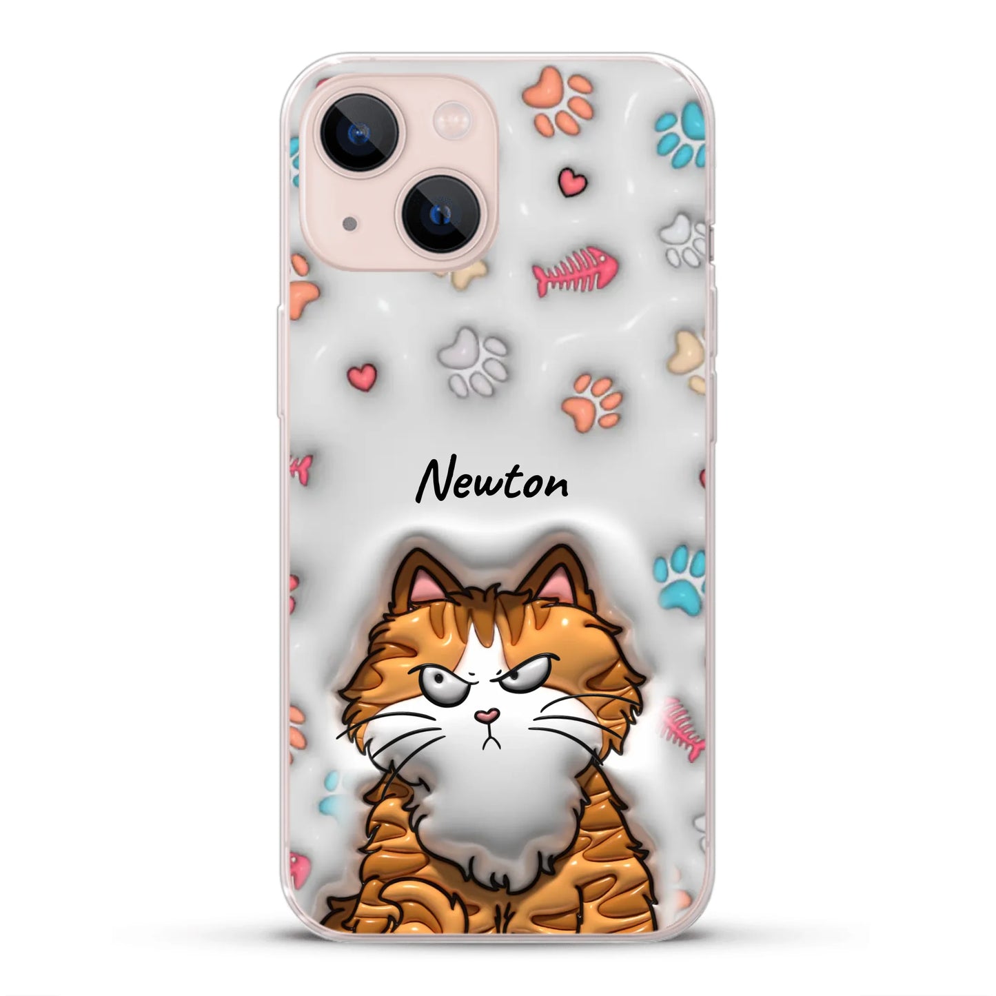 Süße Katzen (3D Optik) - Individuelle Handyhülle